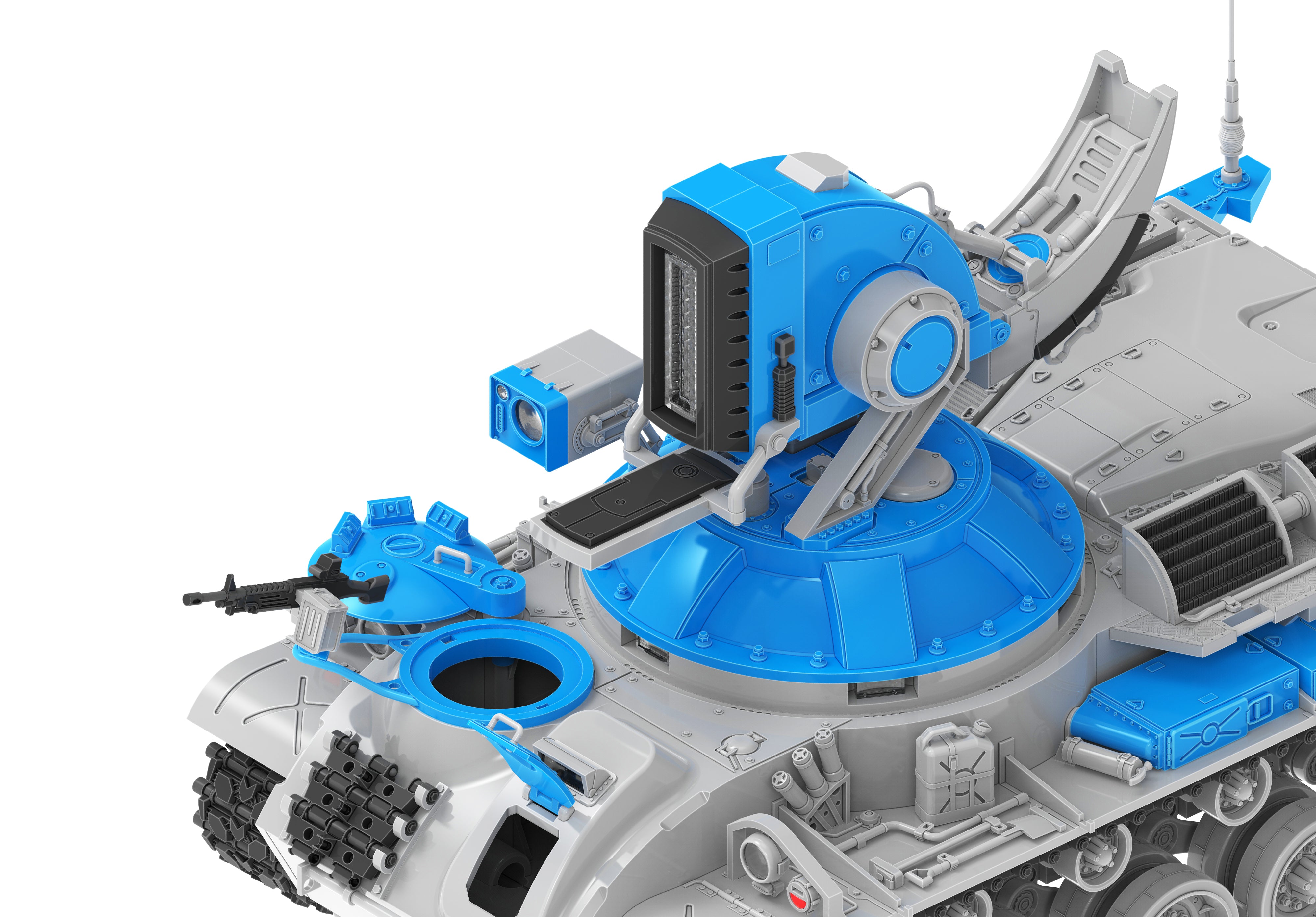 R.P.G. 01 - Allied Forces Laser Tank (Elite Tank Type)