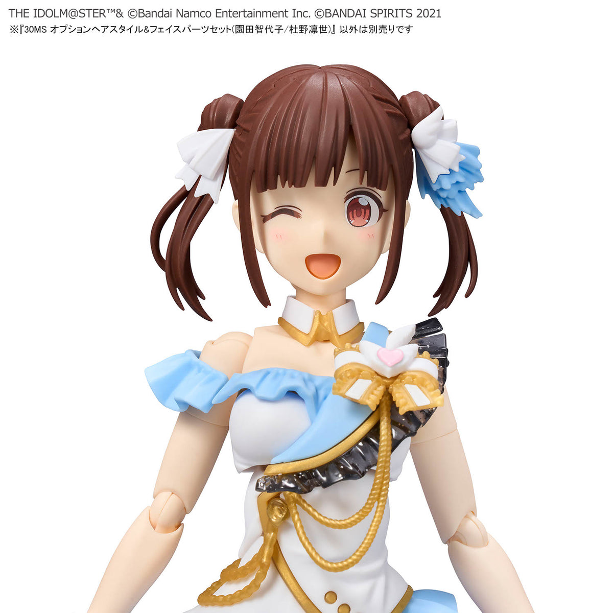 The Idolmaster Shiny Colors 30 Minutes Sisters Option Hairstyle & Face Parts (Chiyoko Sonoda & Rinze Morino) Accessory Kit Set