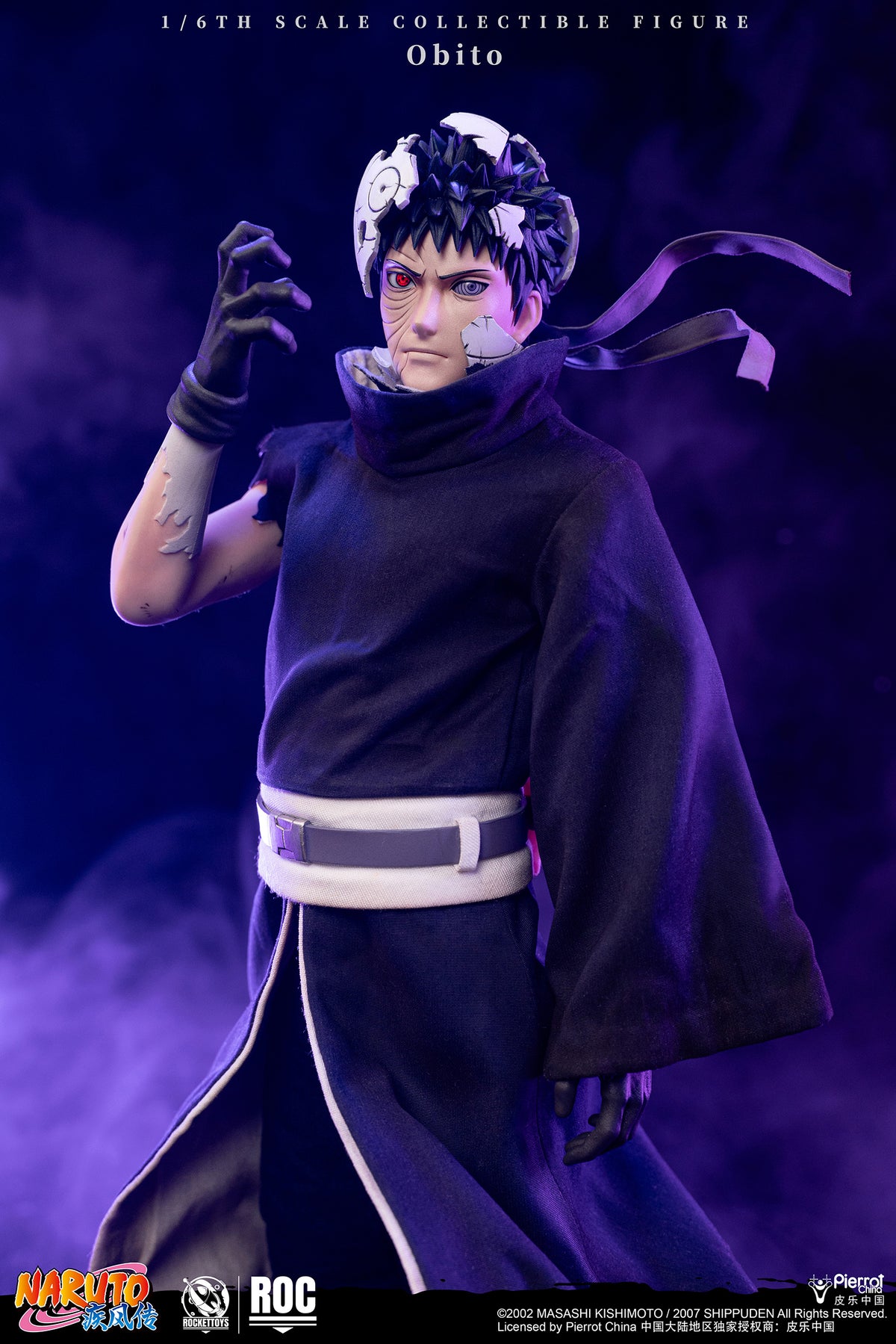 Naruto Shippuden Obito Uchiha 1/6 Scale Action Figure