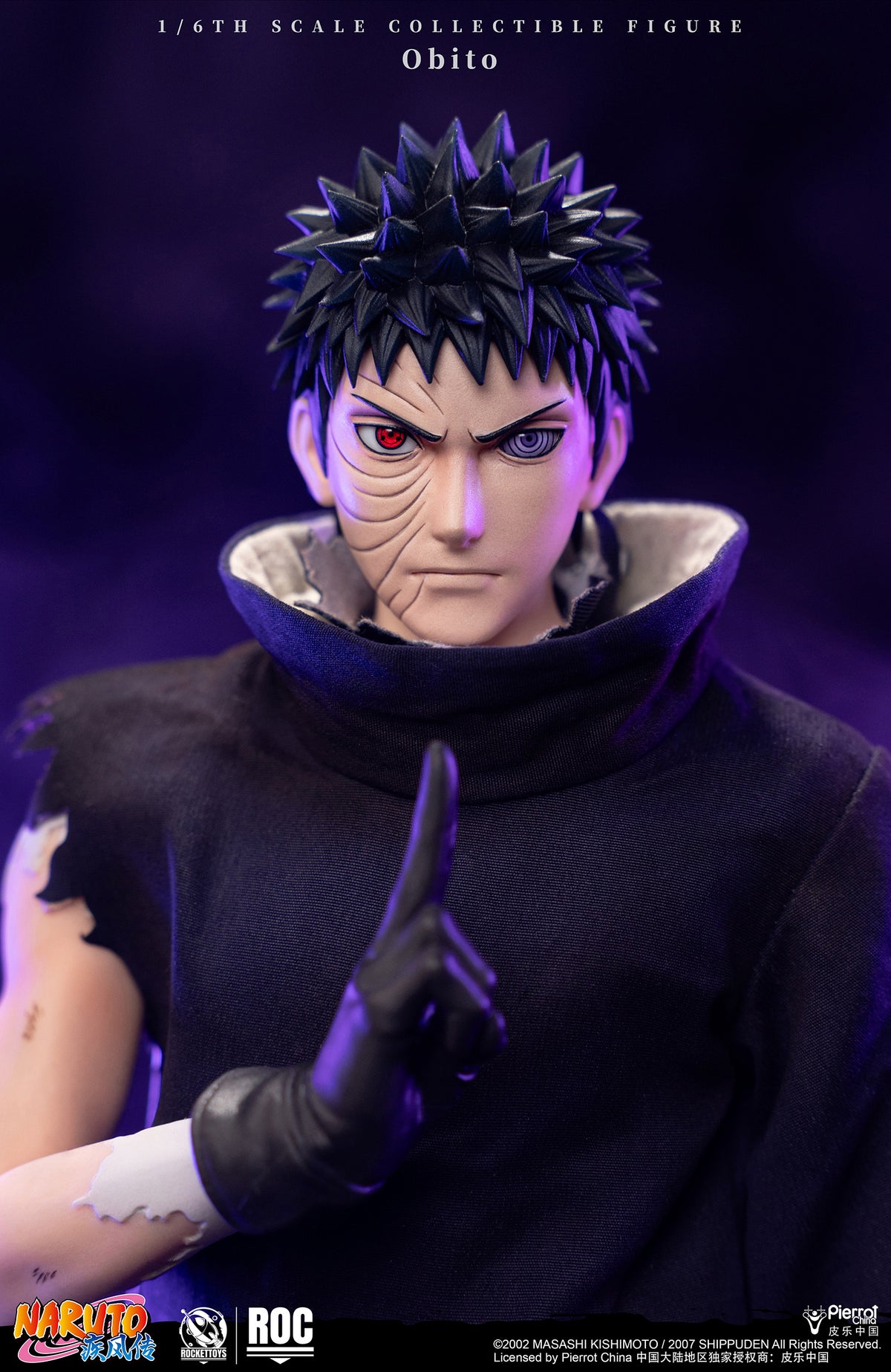 Naruto Shippuden Obito Uchiha 1/6 Scale Action Figure
