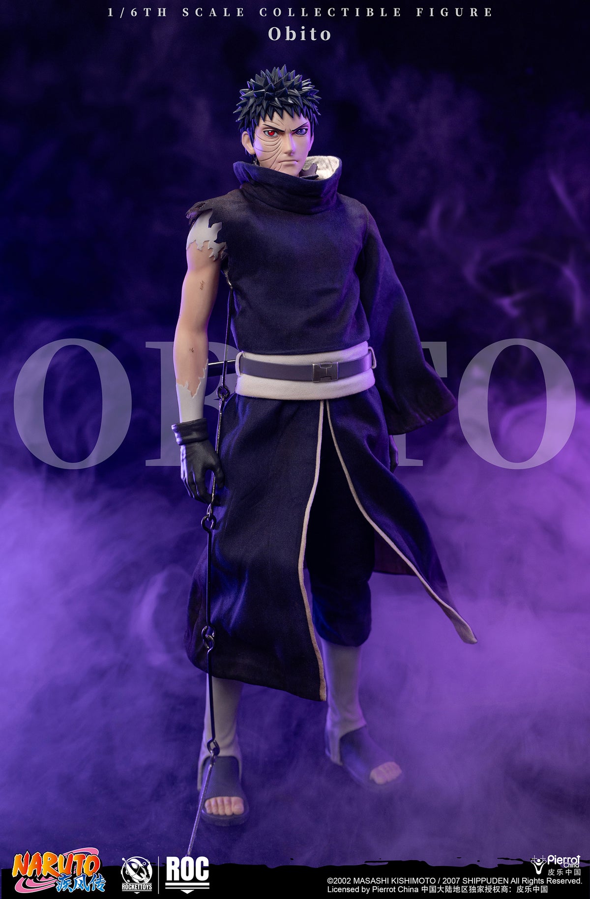 Naruto Shippuden Obito Uchiha 1/6 Scale Action Figure
