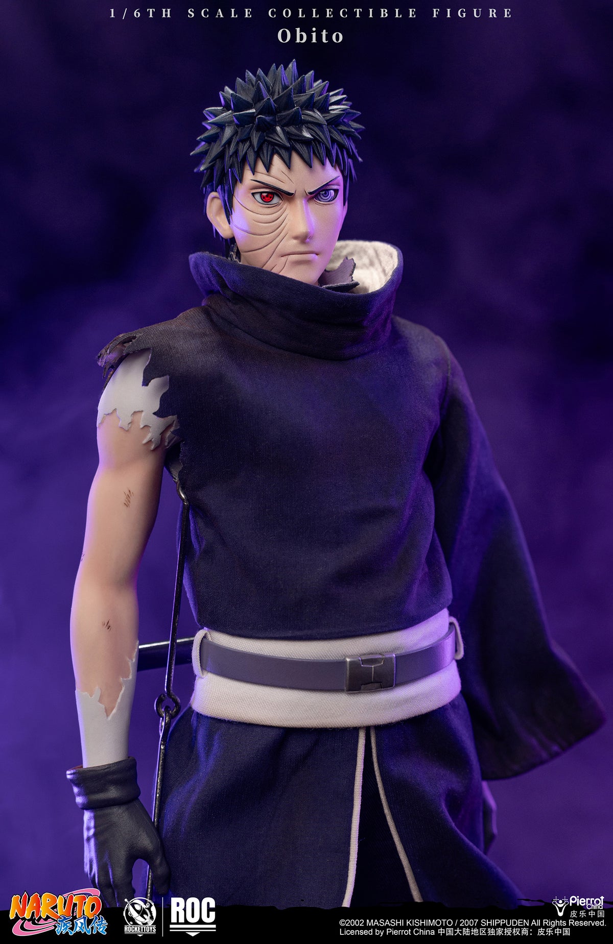 Naruto Shippuden Obito Uchiha 1/6 Scale Action Figure