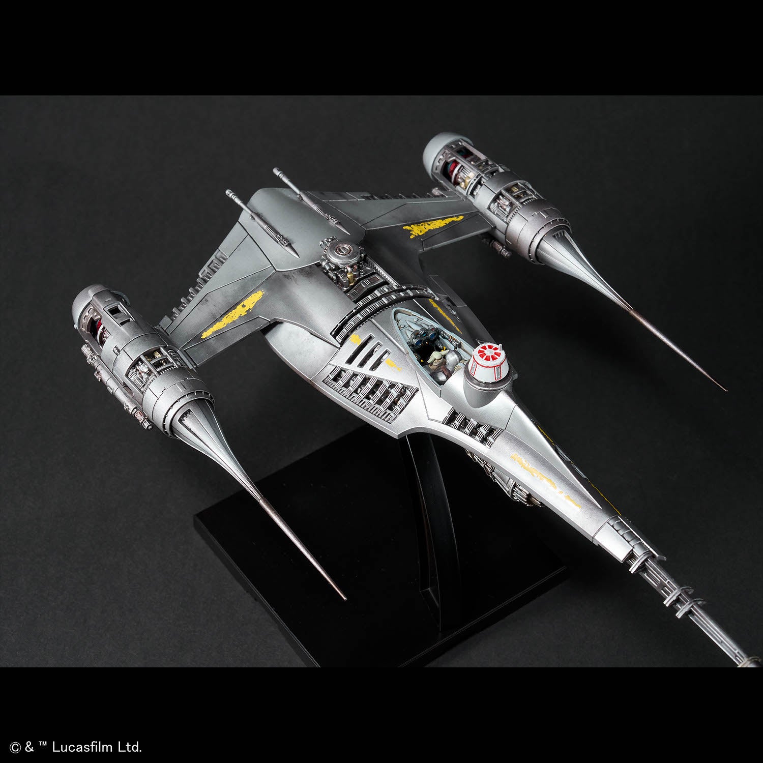Star Wars The Mandalorian Mandalorian N-1 Starfighter 1/48 Scale Model Kit