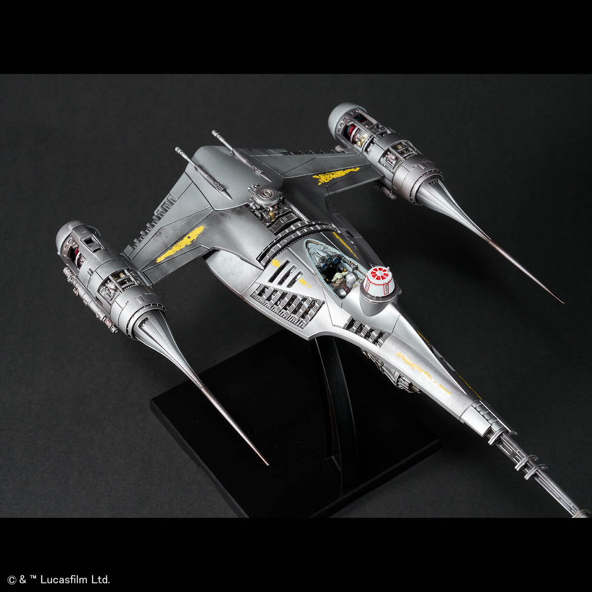 Star Wars The Mandalorian Mandalorian N-1 Starfighter 1/48 Scale Model Kit
