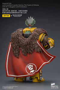 Warhammer The Horus Heresy Imperial Fists Lord Castellan Evander Garrius The Tyrant of Cthonia 1/18 Scale Action Figure