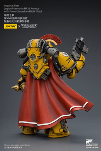 Warhammer The Horus Heresy Imperial Fists Legion Praetor in Mk III Armour 1/18 Scale Action Figure