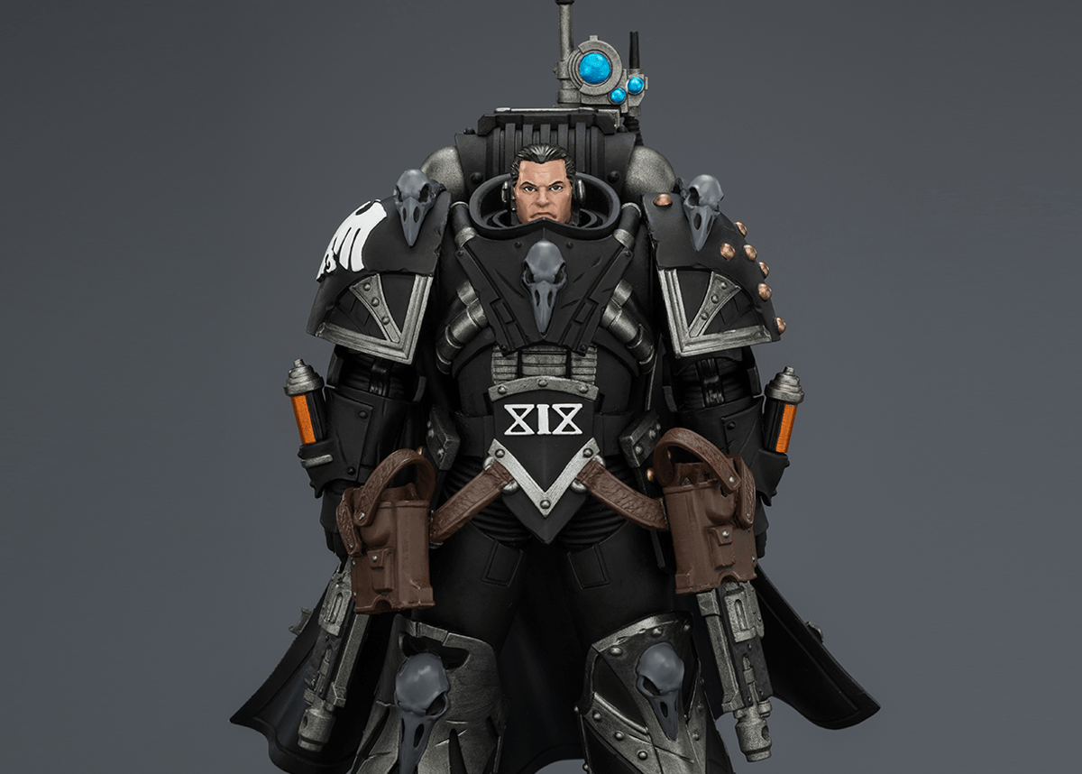 Warhammer The Horus Heresy Raven Guard Kaedes Nex, the Blood Crow with Fulcrum Hand Cannons 1/18 Scale Action Figure