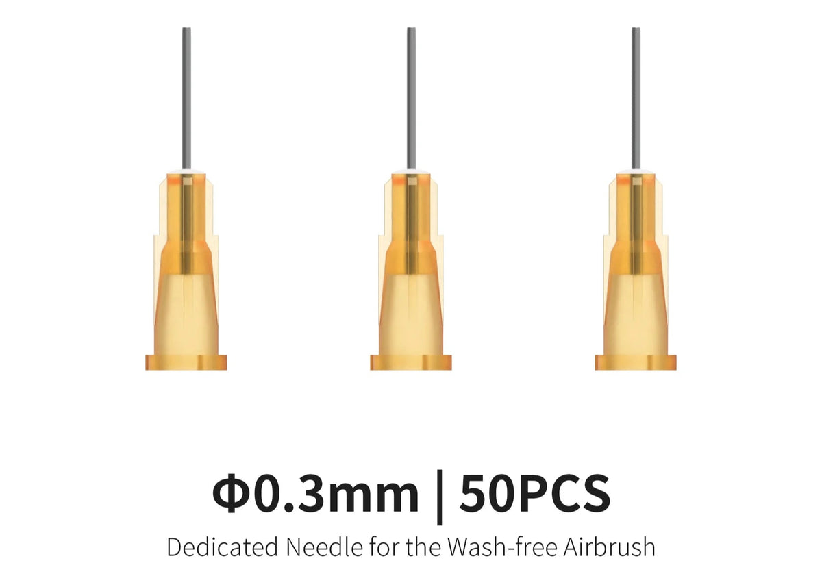 DSPIAE AB-D03 ф0.3mm Dedicated Needle for Wash-Free Airbrush  50ML