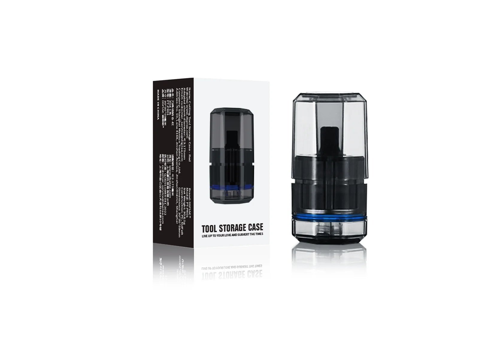 DSPIAE PT-PR03 Tool Stand/Cutting Bits Storage Compartment (Blue)