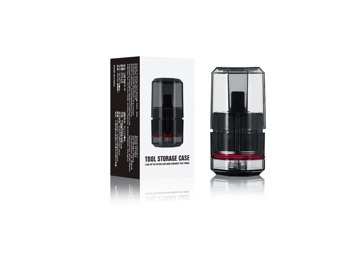 DSPIAE PT-PR01 Tool Stand/Cutting Bits Storage Compartment (Red)