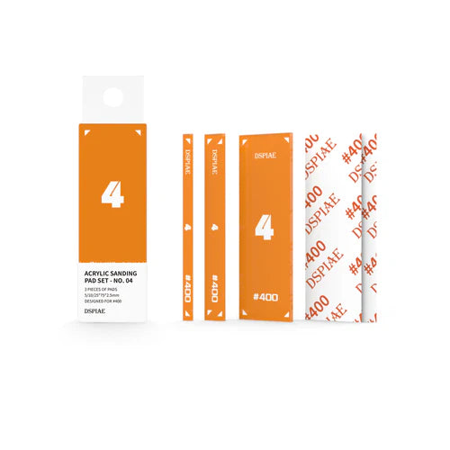 Sp04 DSPIAE PT-SP04 Acrylic Sanding Pad Set (Orange #400) – USA Gundam Store
