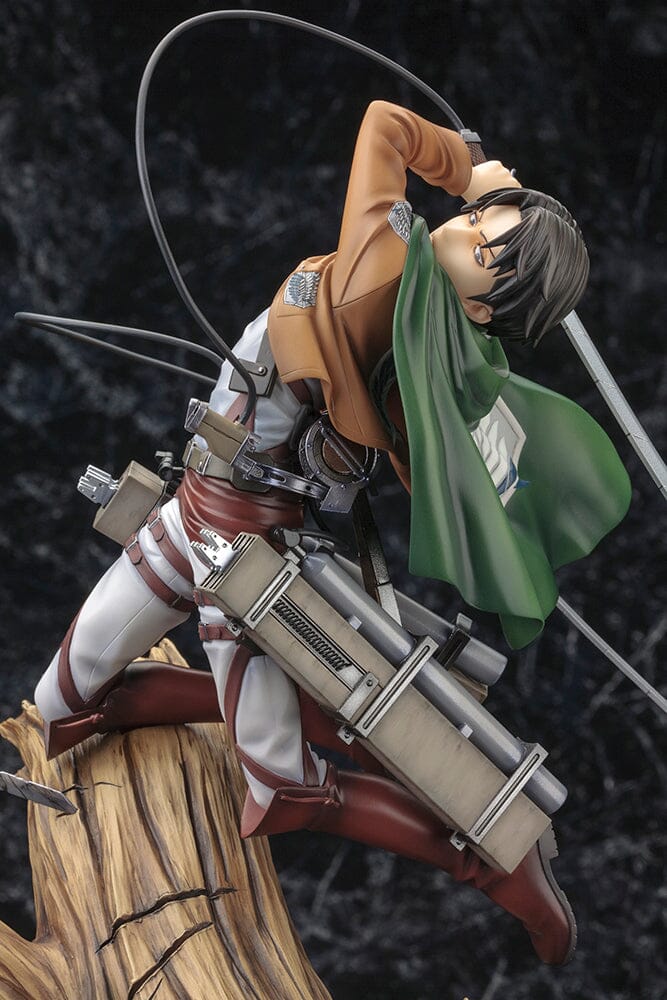Attack on Titan ArtFX J Levi (Renewal Package Ver.) 1/8 Scale Figure (Reissue)