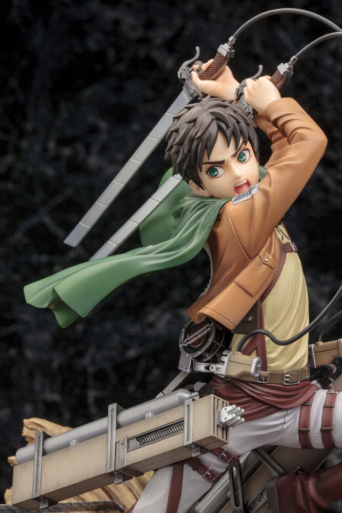 Attack on Titan ArtFX J Eren Yeager (Renewal Package Ver.) 1/8 Scale Figure