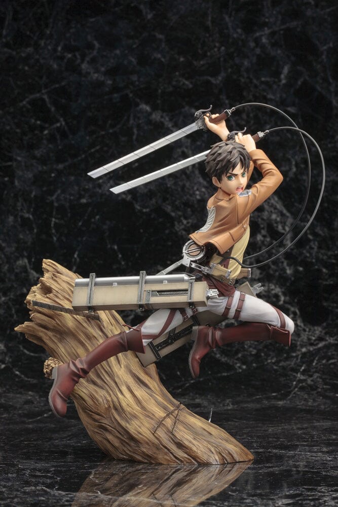 Attack on Titan ArtFX J Eren Yeager (Renewal Package Ver.) 1/8 Scale Figure