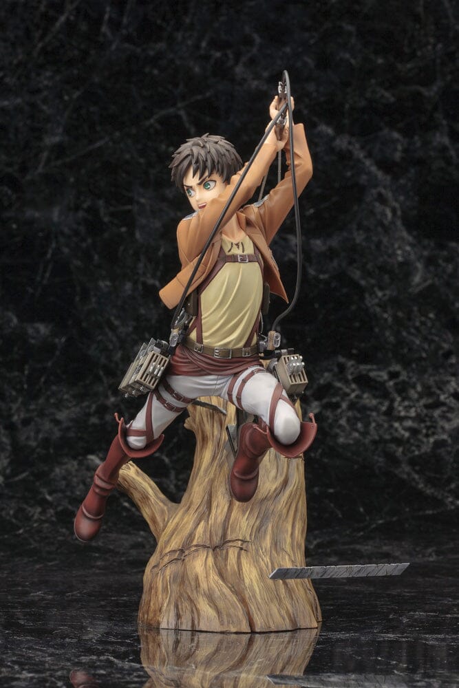 Attack on Titan ArtFX J Eren Yeager (Renewal Package Ver.) 1/8 Scale Figure