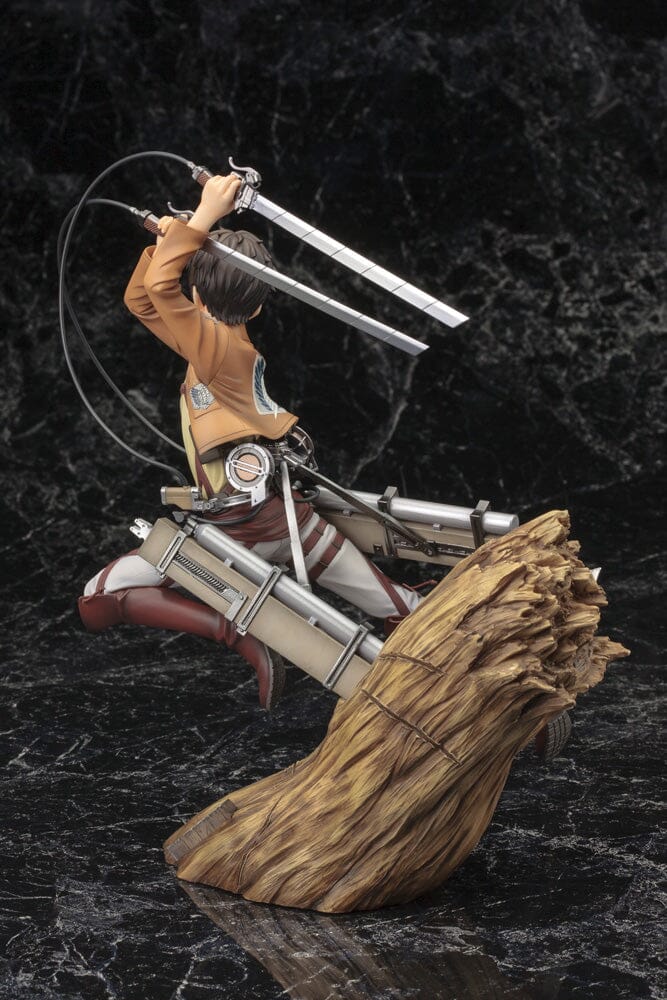 Attack on Titan ArtFX J Eren Yeager (Renewal Package Ver.) 1/8 Scale Figure