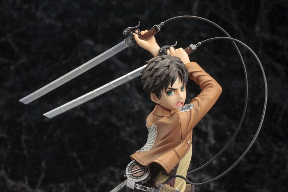 Attack on Titan ArtFX J Eren Yeager (Renewal Package Ver.) 1/8 Scale Figure