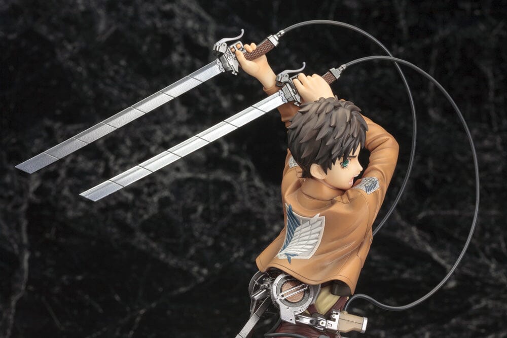 Attack on Titan ArtFX J Eren Yeager (Renewal Package Ver.) 1/8 Scale Figure