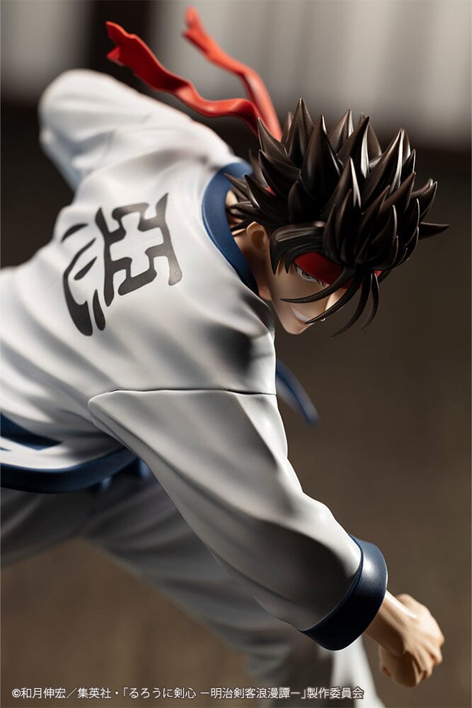 Rurouni Kenshin Meiji Swordsman Romantic Story ArtFX J Sanosuke Sagara 1/8 Scale Figure
