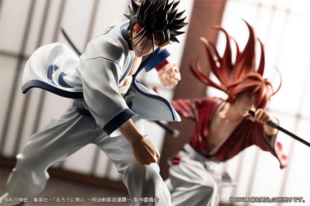 Rurouni Kenshin Meiji Swordsman Romantic Story ArtFX J Sanosuke Sagara 1/8 Scale Figure