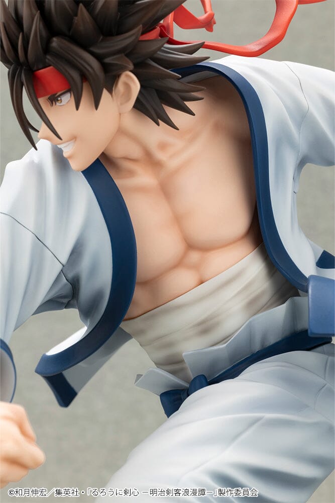 Rurouni Kenshin Meiji Swordsman Romantic Story ArtFX J Sanosuke Sagara 1/8 Scale Figure