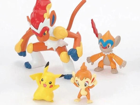 Pokemon Select Series 7 Infernape Evolution Set Model Kit