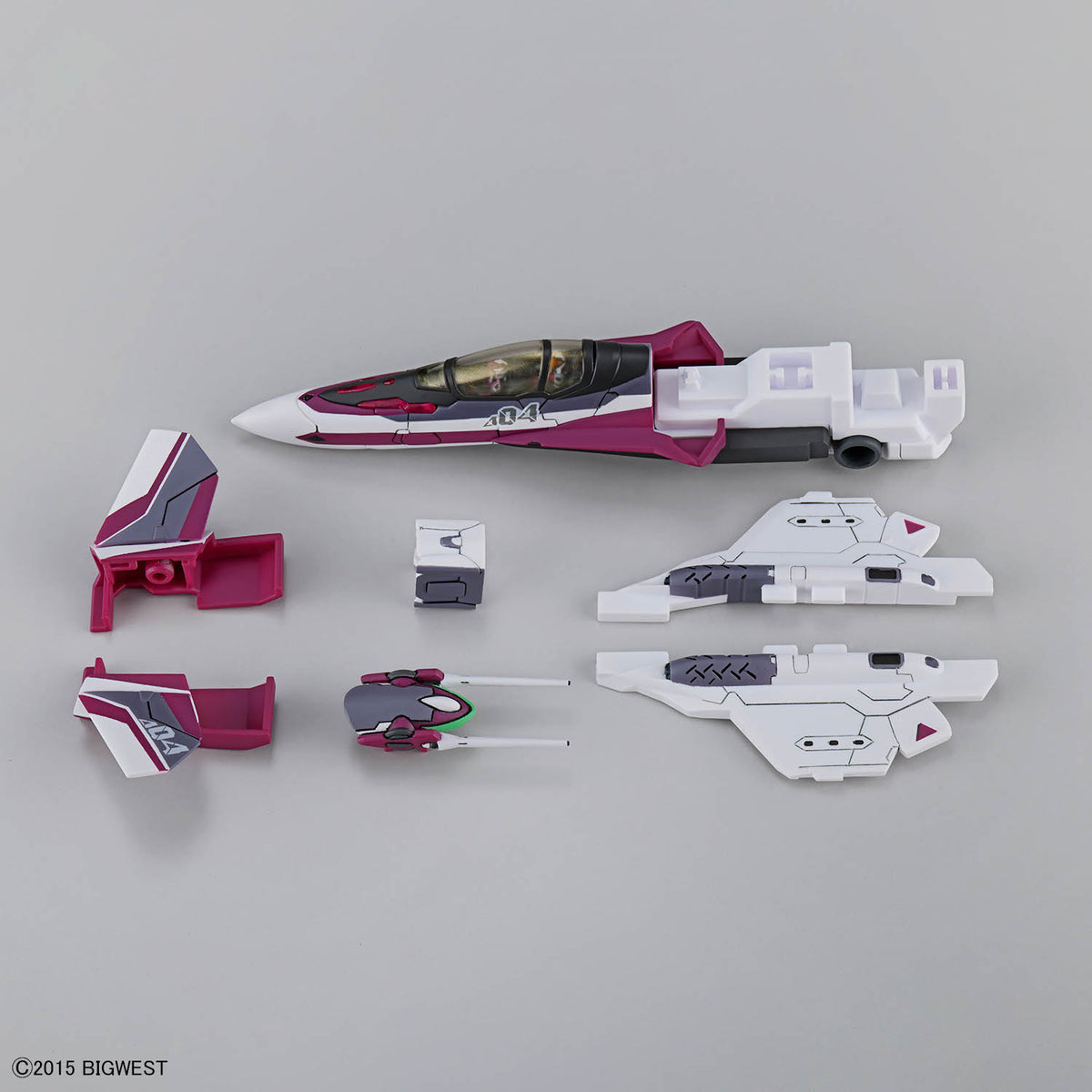 Macross Delta HG VF-31C Siegfried (Mirage Farina Jenius Use) 1/100 Scale Model Kit