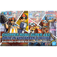 One Piece Chopper Robo 04 Kung Fu Tracer & 05 Walk Hopper Model Kit Set