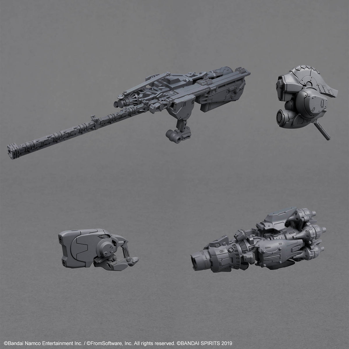 Armored Core VI Fires of Rubicon 30 Minute Missions Arquebus Add VE-40A Open Faith Model Kit