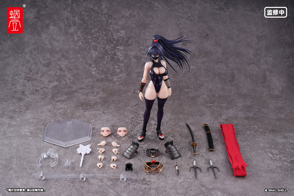 Snail Shell RPGEX-10 Ninja Windbreaker (Liefeng) 1/12 Scale Figure