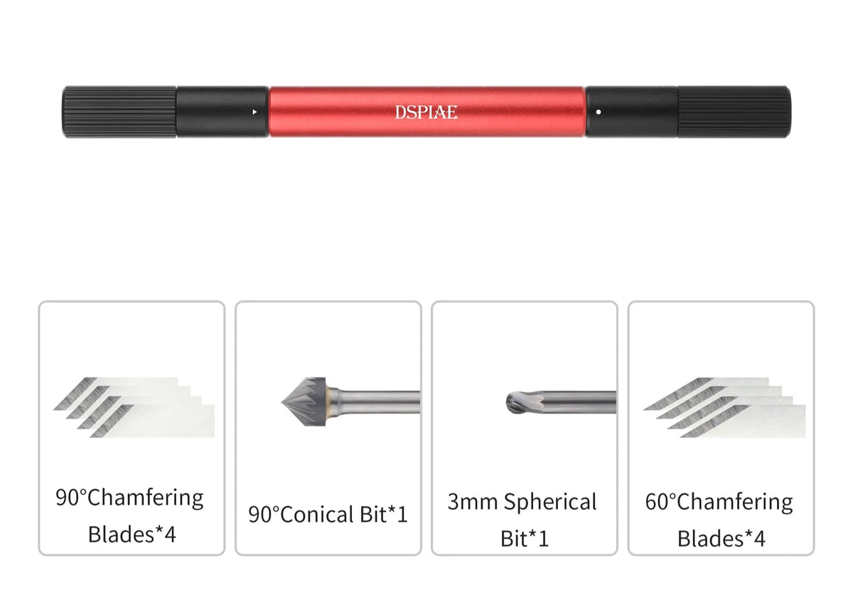 DSPIAE AT-CT “I-deal” Plastic Chamfering Tool
