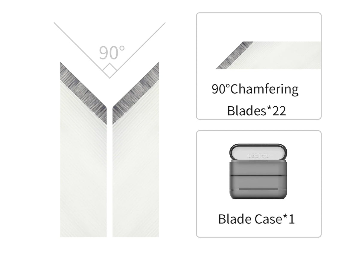 DSPIAE CT-B90 90 Degree Chamfering Blades