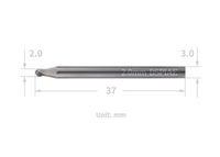 DSPIAE CT-20 2.0mm Spherical Bit