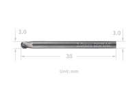 DSPIAE CT-30 3.0mm Spherical Bit