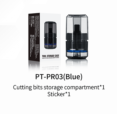 DSPIAE PT-PR03 Tool Stand/Cutting Bits Storage Compartment (Blue)