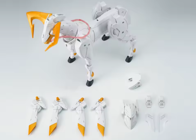 Effects Wings EWRG024A 1/144 Bicorn Battle Horse Grani (White)