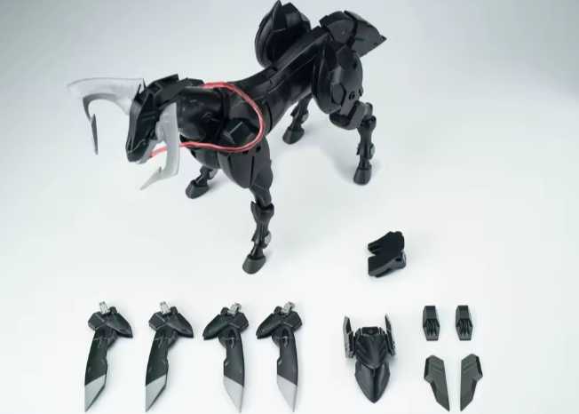 Effects Wings EWRG024B 1/144 Bicorn Battle Horse Grani (Black)