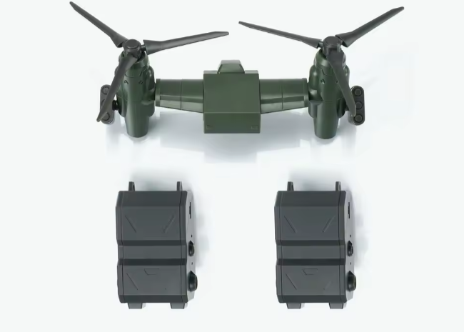 Effects Wings EWHG004A HG 1/144 Helicopter Takeoff Backpack (Green)