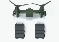 Effects Wings EWHG004A HG 1/144 Helicopter Takeoff Backpack (Green)