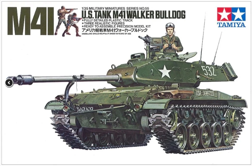 Tamiya 1/35 U.S. M41 Walker Bulldog