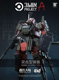 Sheik Mainland 3min Project Fenrir-A6 Assault Type (Red) Model Kit