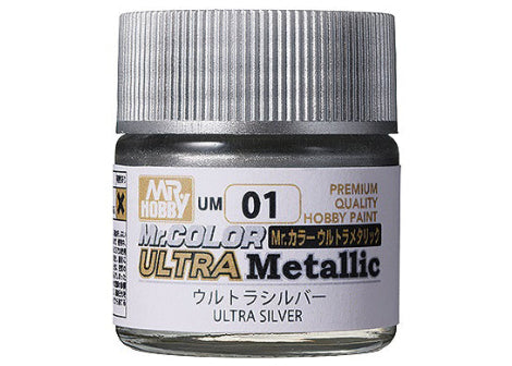 UM01 Mr. Color Ultra Metallic Series Ultra Silver