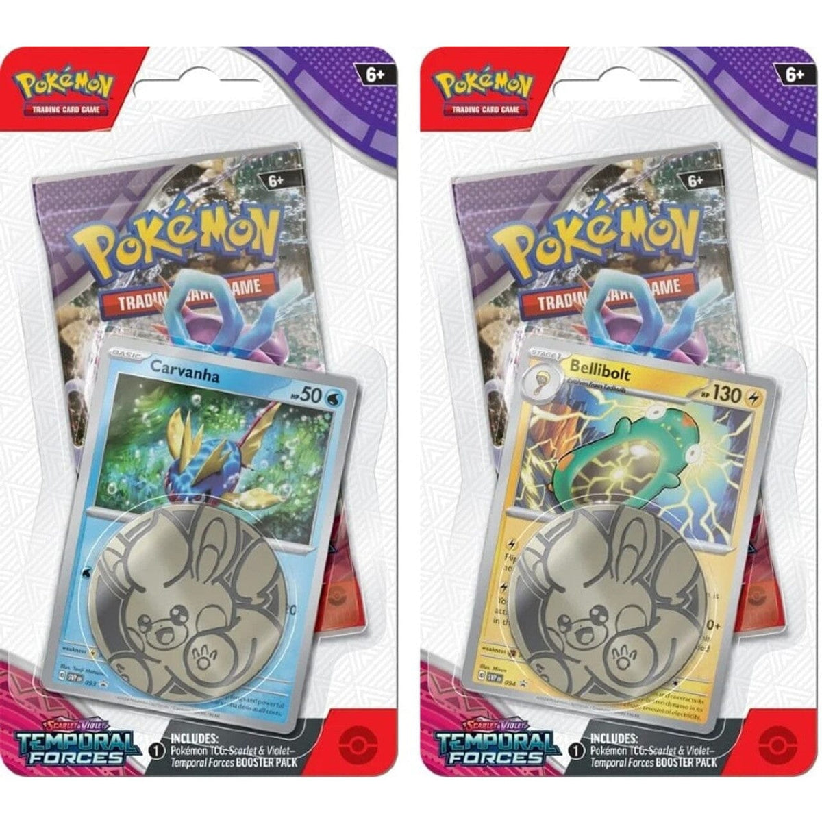 Pokemon TCG Scarlet & Violet-Temporal Forces Checklane Blister – USA ...