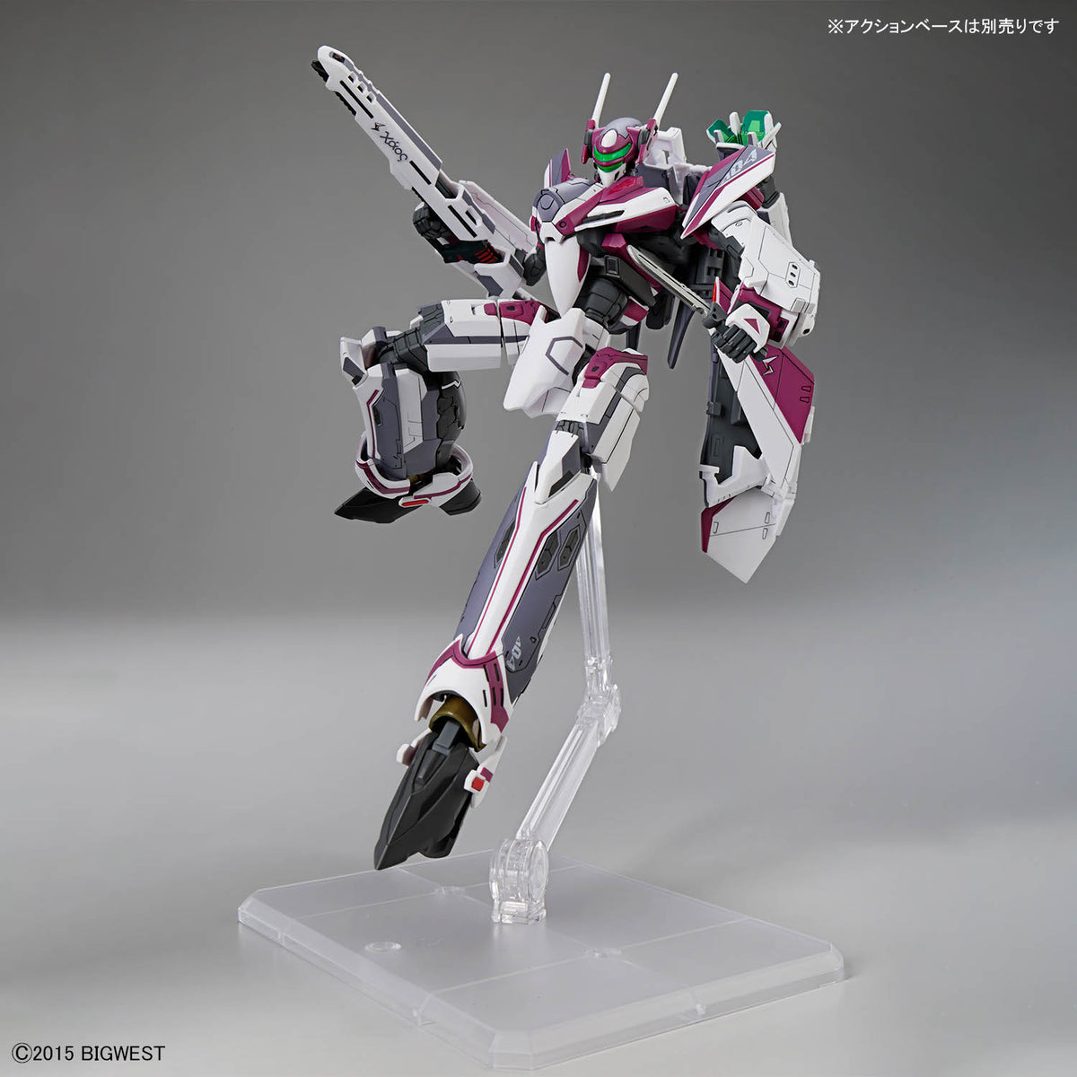 Macross Delta HG VF-31C Siegfried (Mirage Farina Jenius Use) 1/100 Scale Model Kit