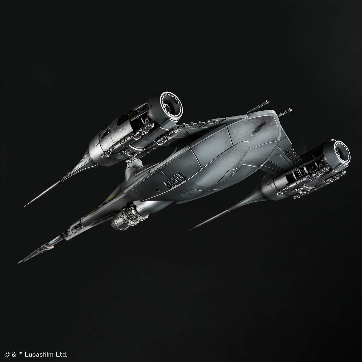 Star Wars The Mandalorian Mandalorian N-1 Starfighter 1/48 Scale Model Kit