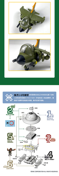 XINSHIHOBBIES - Metal Slug Vehicles Set 1 (Metal Slug X)
