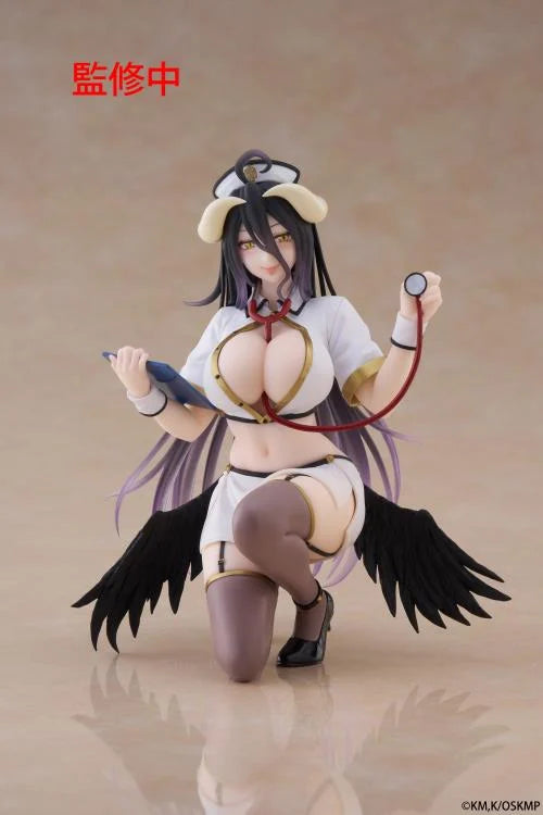 Overlord Desktop Cute Albedo (Nurse Ver.) Figure