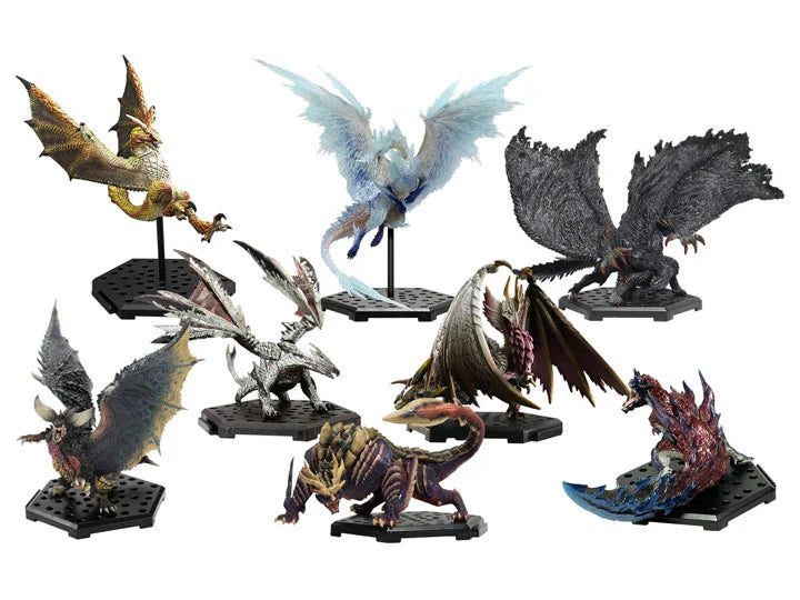 Monster Hunter 20th Anniversary Capcom Figure Builder Standard Model Plus Best Selection Vol.2 Box of 8 Figures