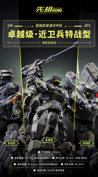Moshow - ZY0014 - GM-ATS - Tactical Team Blue Flame PPSH