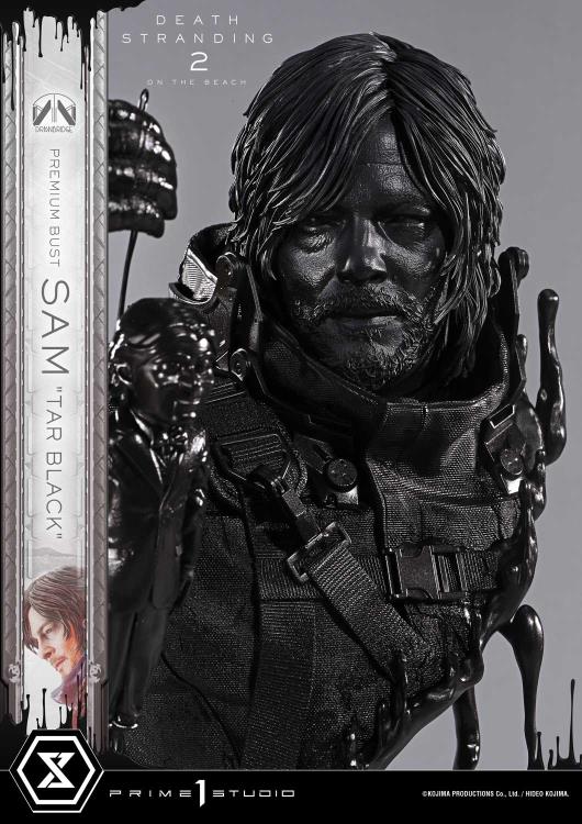 Death Stranding 2 On the Beach Sam (Tar Black) 1/3 Scale Premium Bust